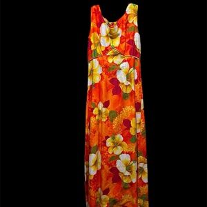 Vintage - Hawaiian Hibiscus Dress
